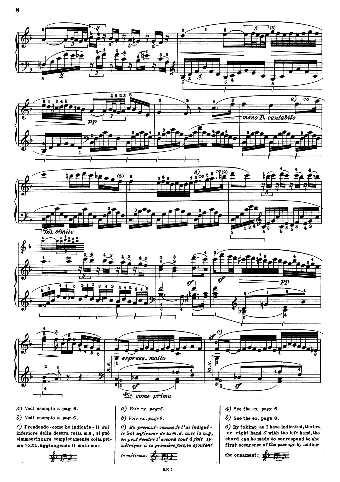 Beethoven Piano Sonata 1-8 sheet music