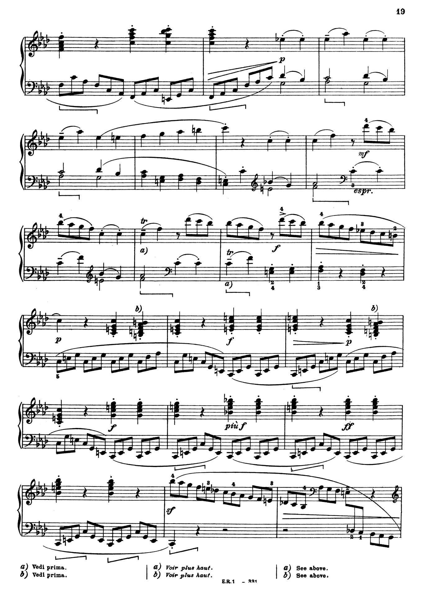 Beethoven Piano Sonata 1-19 sheet music