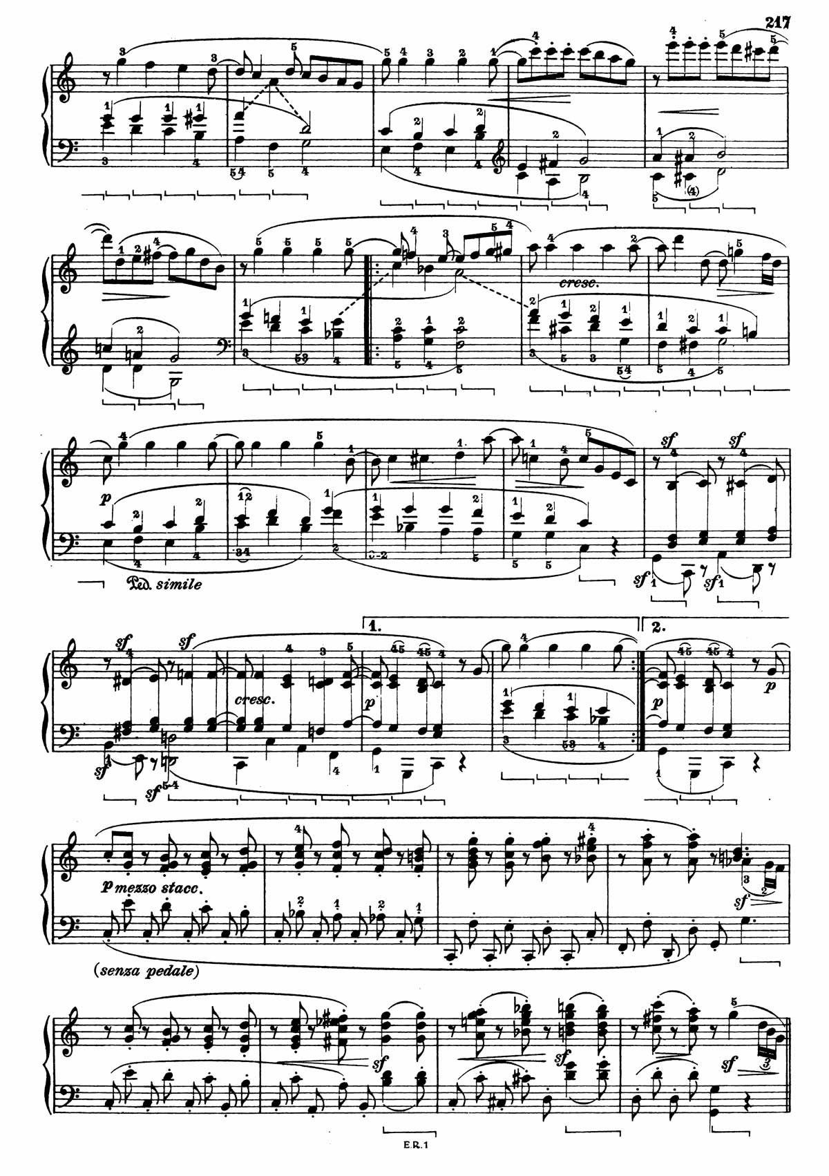 Beethoven Piano Sonata 10-10 sheet music