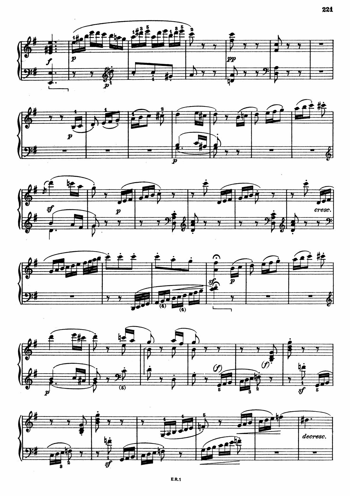 Beethoven Piano Sonata 10-14 sheet music