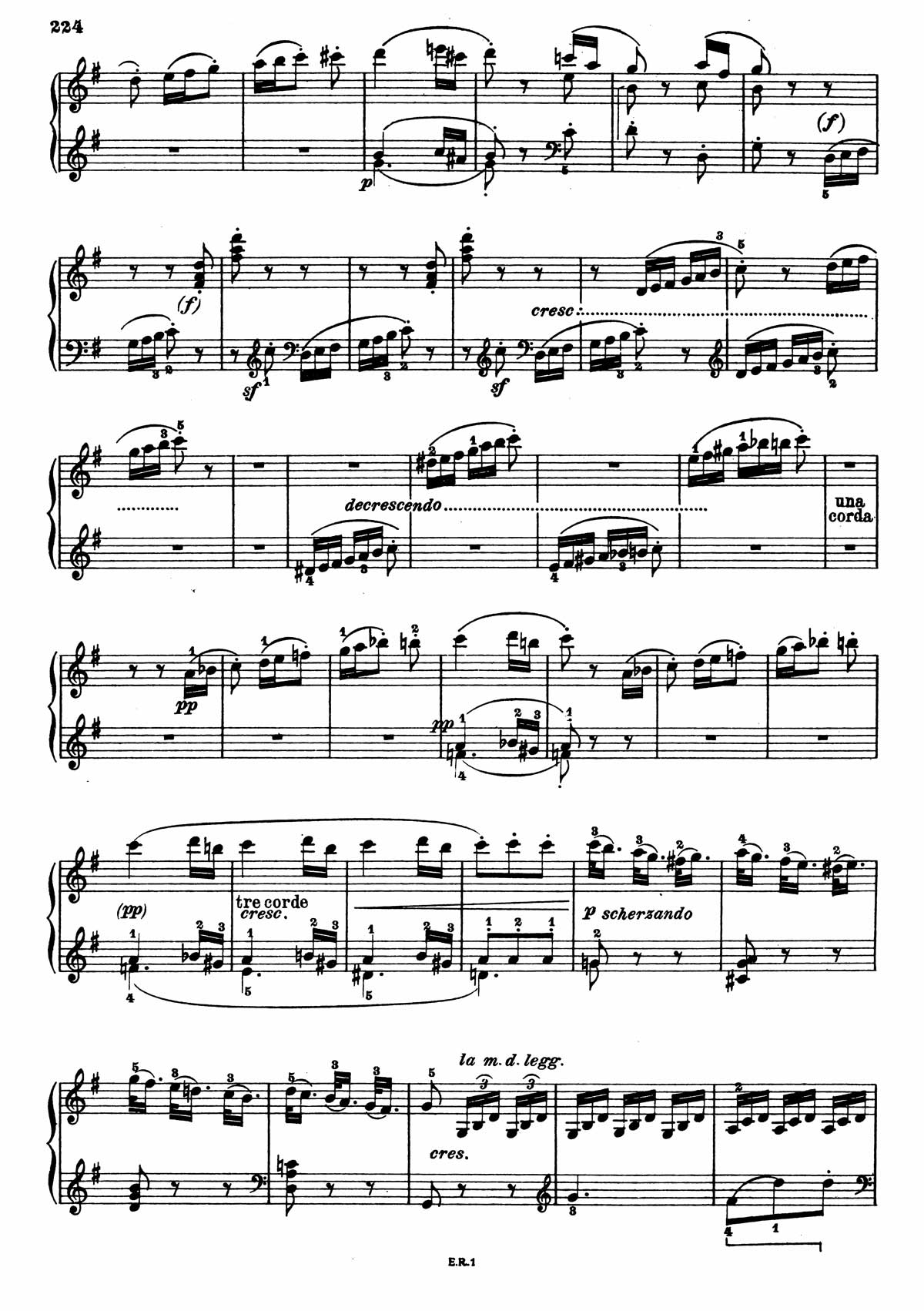Beethoven Piano Sonata 10-17 sheet music