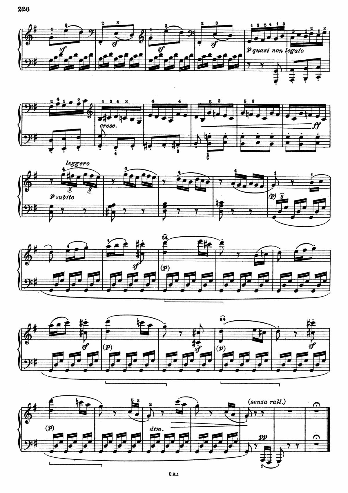 Beethoven Piano Sonata 10-19 sheet music