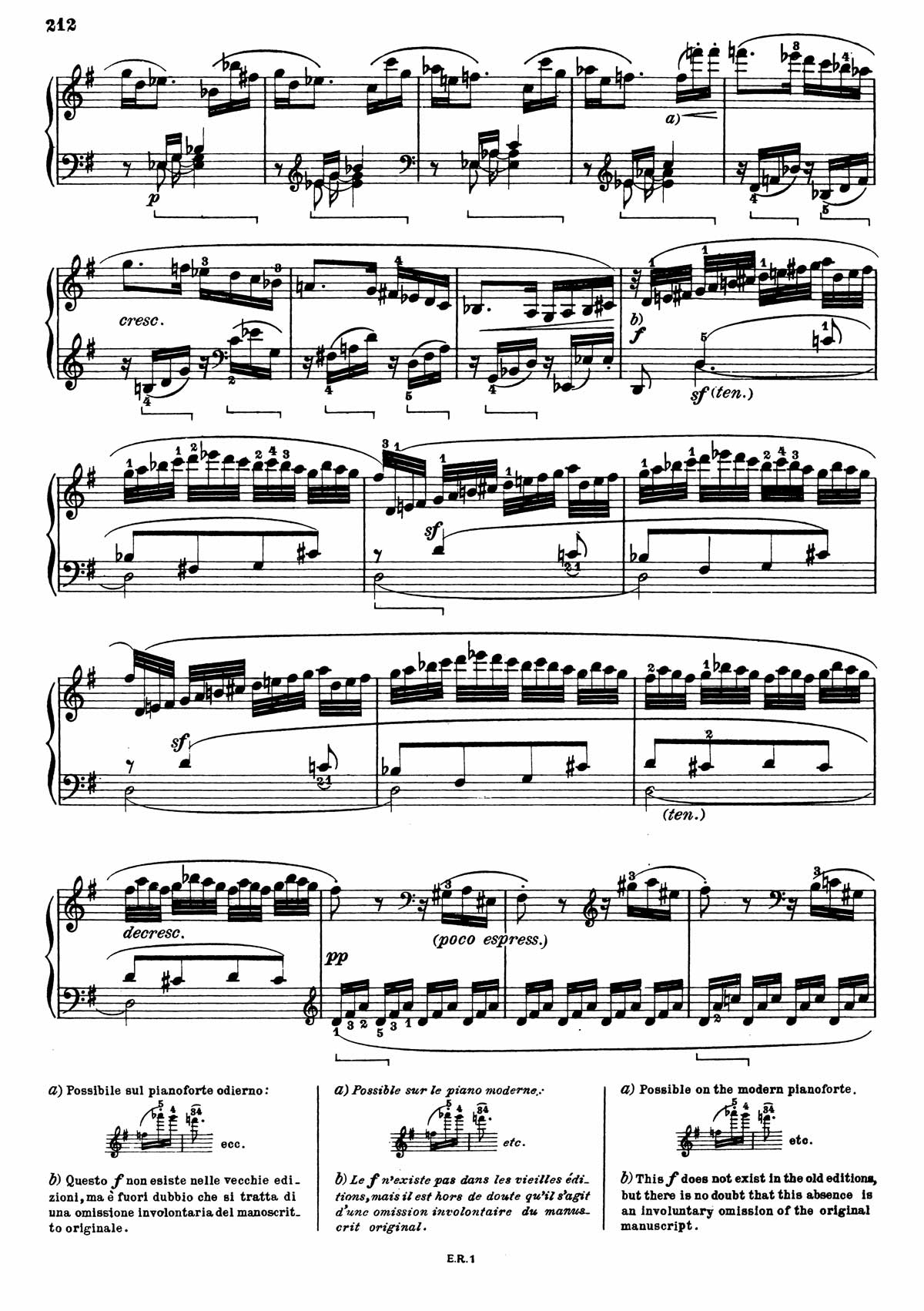 Beethoven Piano Sonata 10-5 sheet music