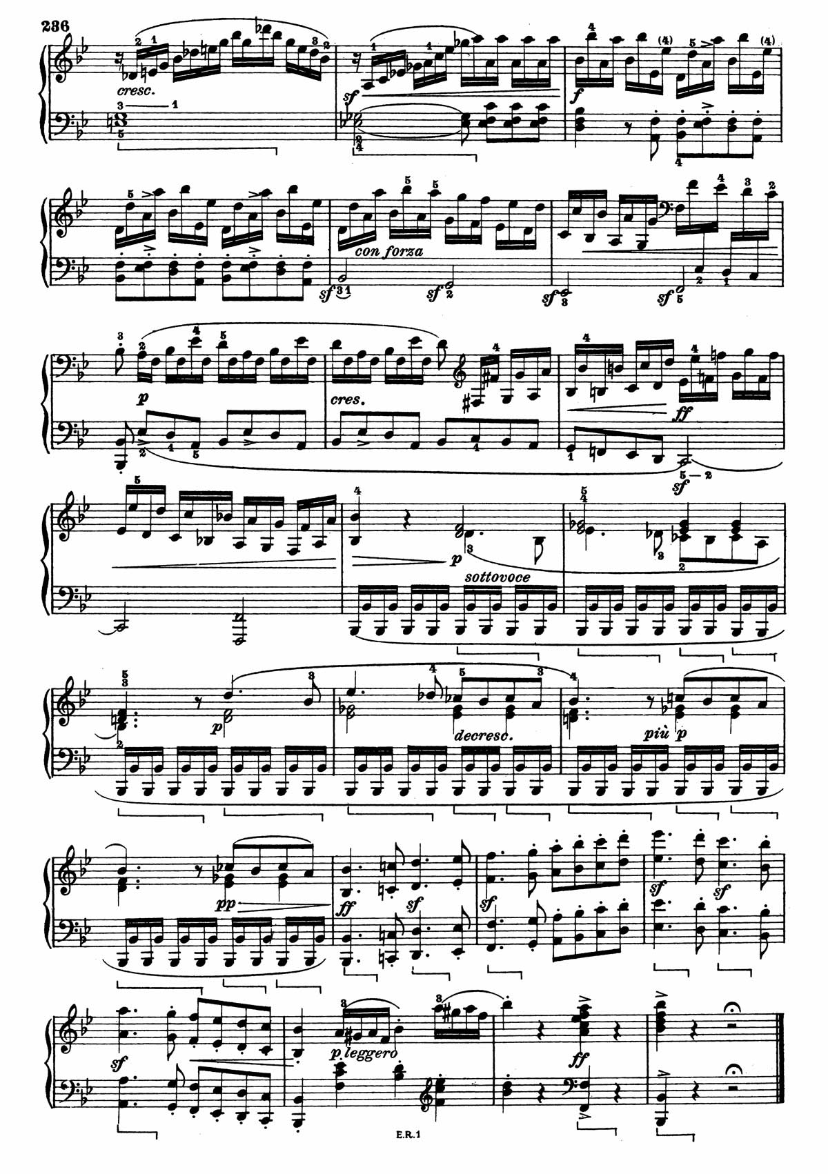 Beethoven Piano Sonata 11-10 sheet music