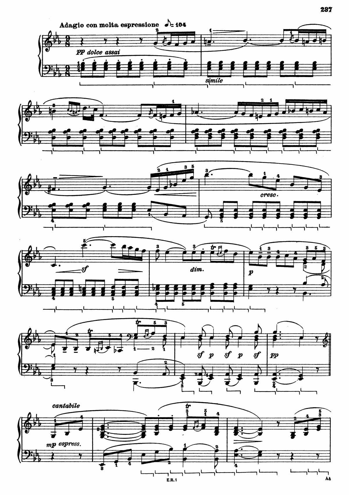 Beethoven Piano Sonata 11-11 sheet music