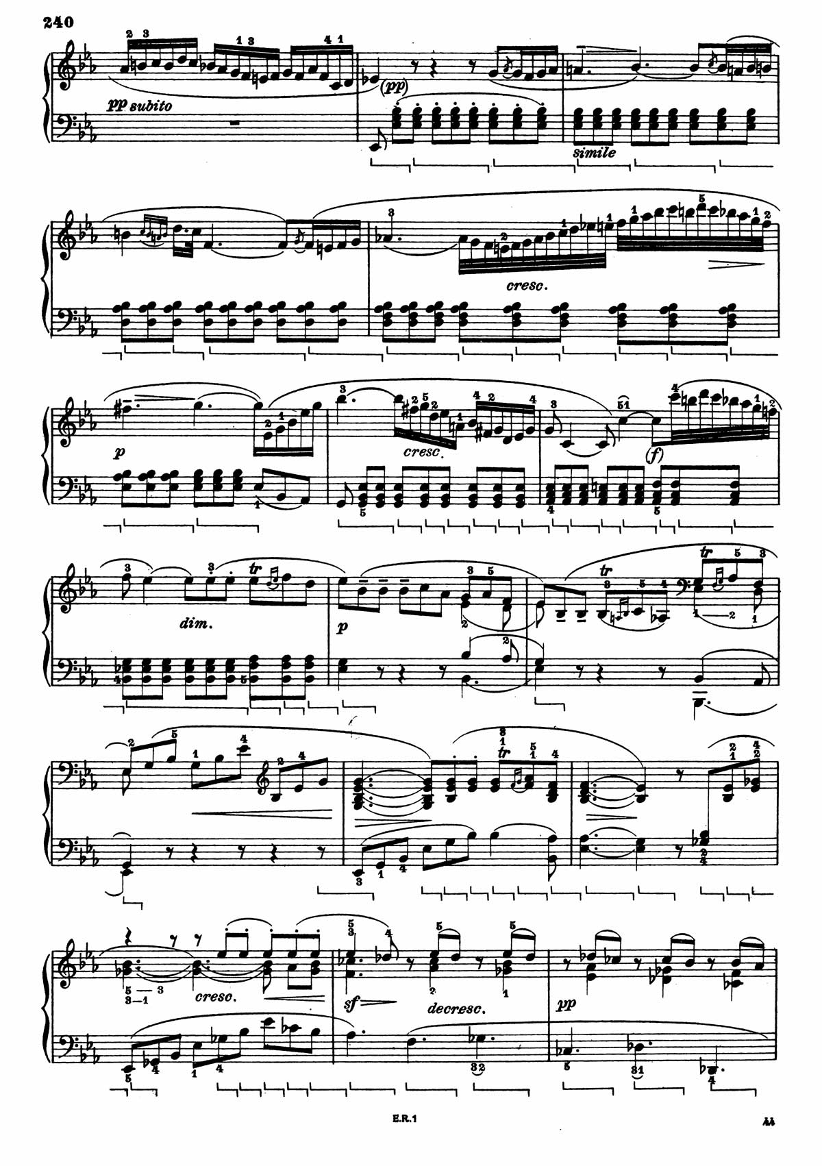 Beethoven Piano Sonata 11-14 sheet music
