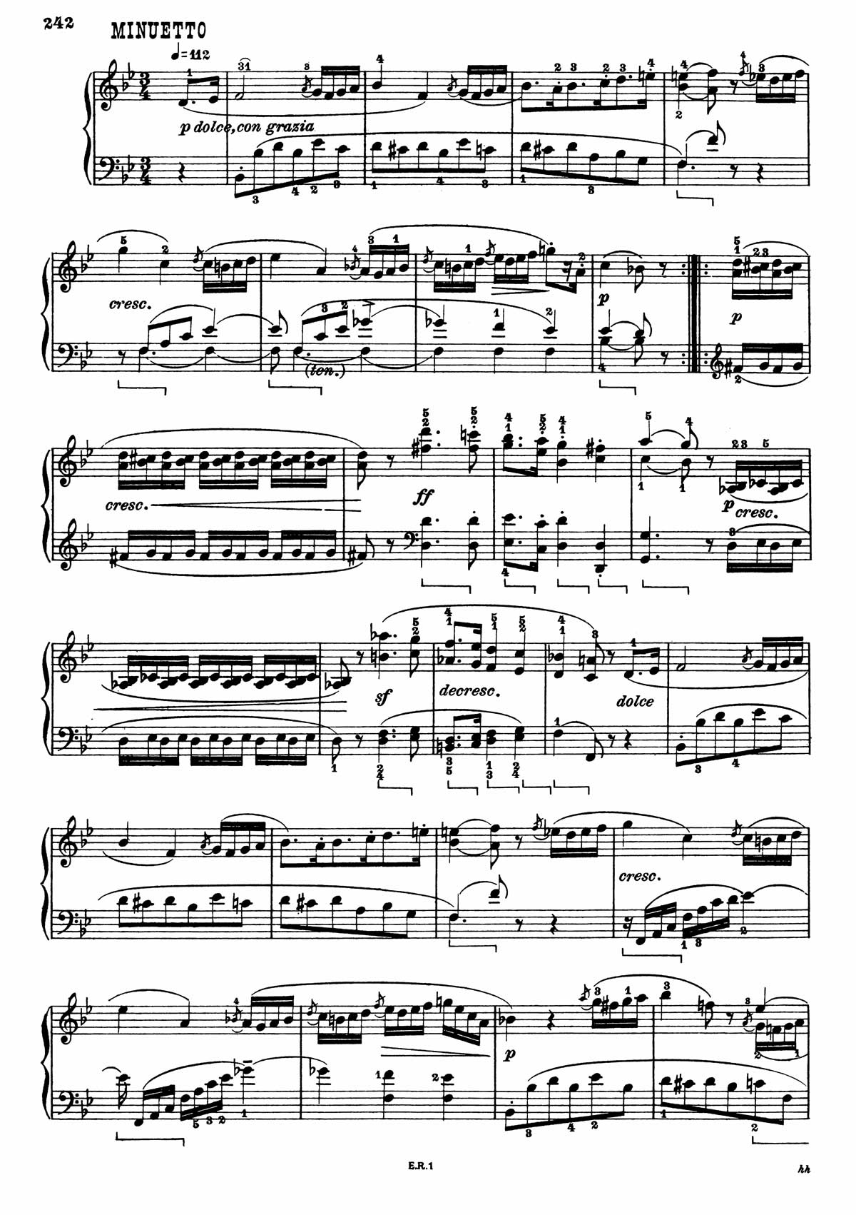 Beethoven Piano Sonata 11-16 sheet music