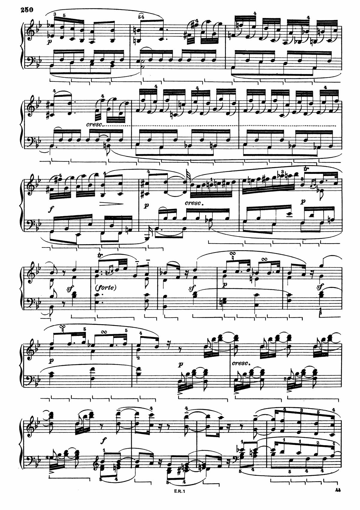 Beethoven Piano Sonata 11-24 sheet music