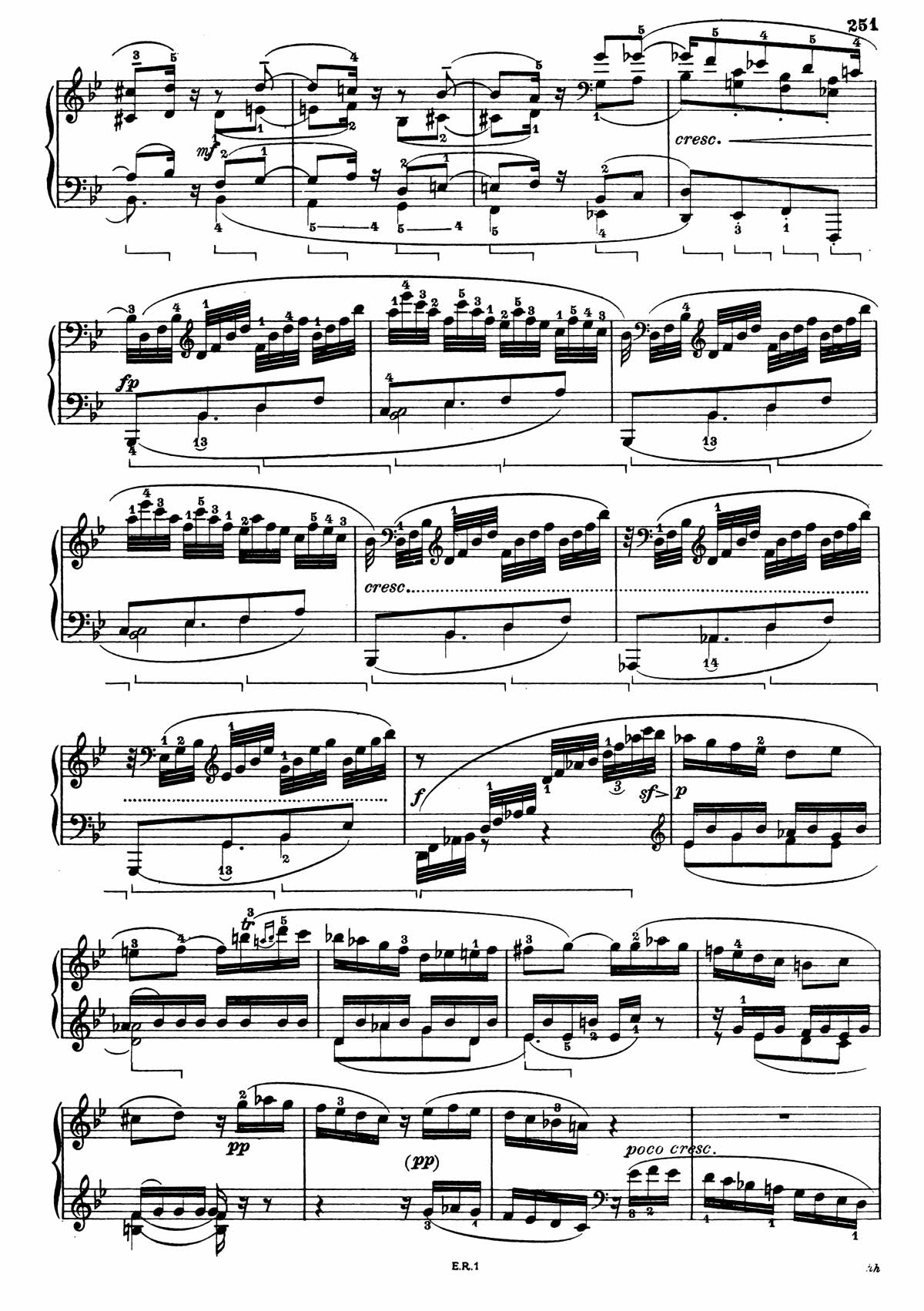 Beethoven Piano Sonata 11-25 sheet music