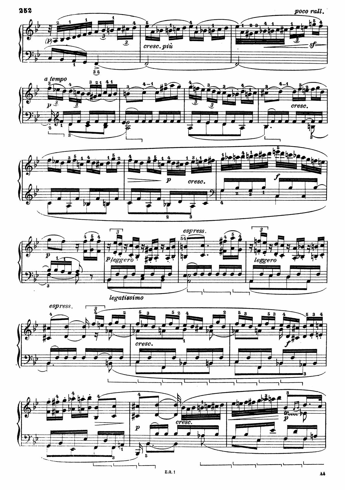Beethoven Piano Sonata 11-26 sheet music