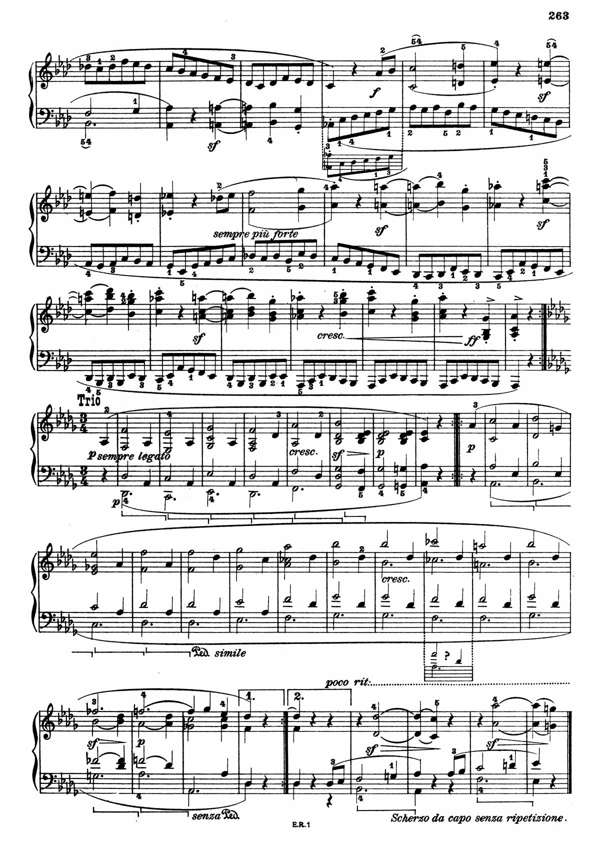 Beethoven Piano Sonata 12-10 sheet music
