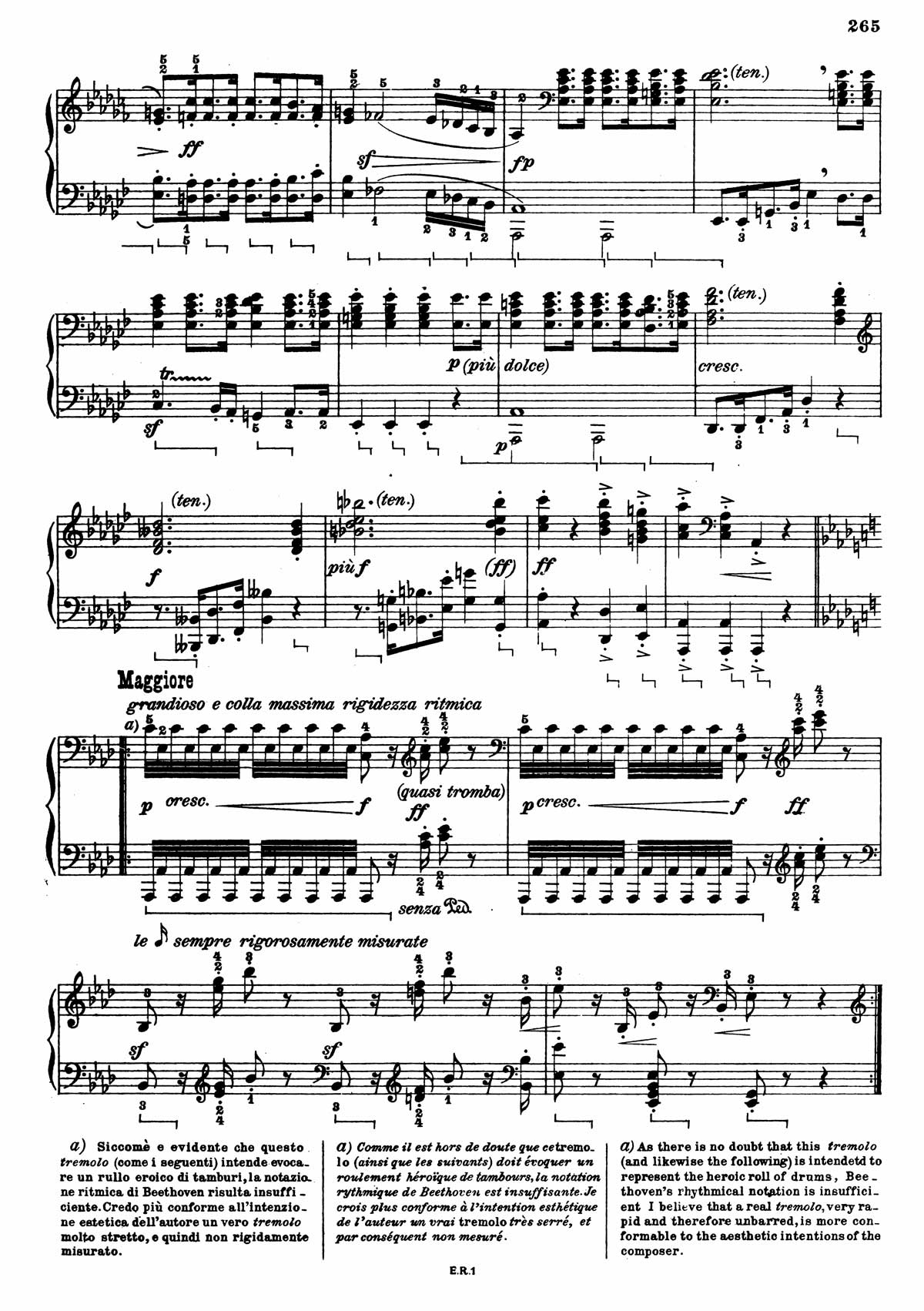 Beethoven Piano Sonata 12-12 sheet music