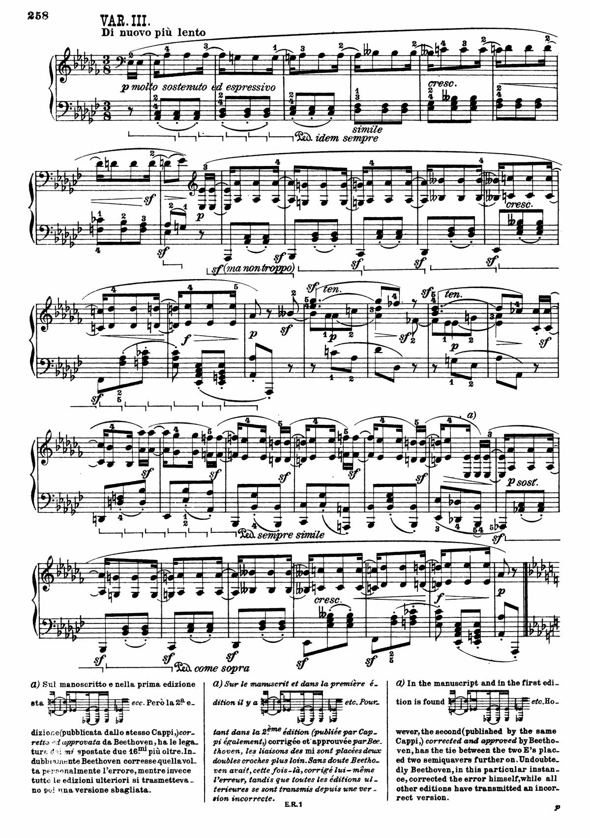Beethoven Piano Sonata 12-5 sheet music