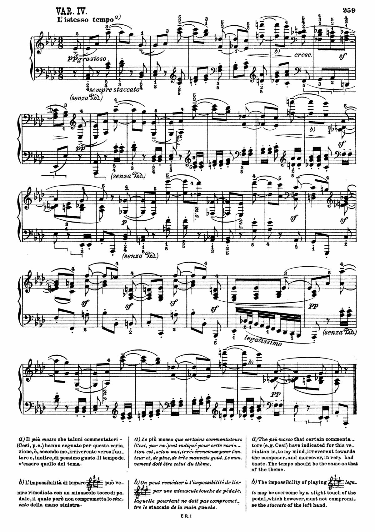 Beethoven Piano Sonata 12-6 sheet music