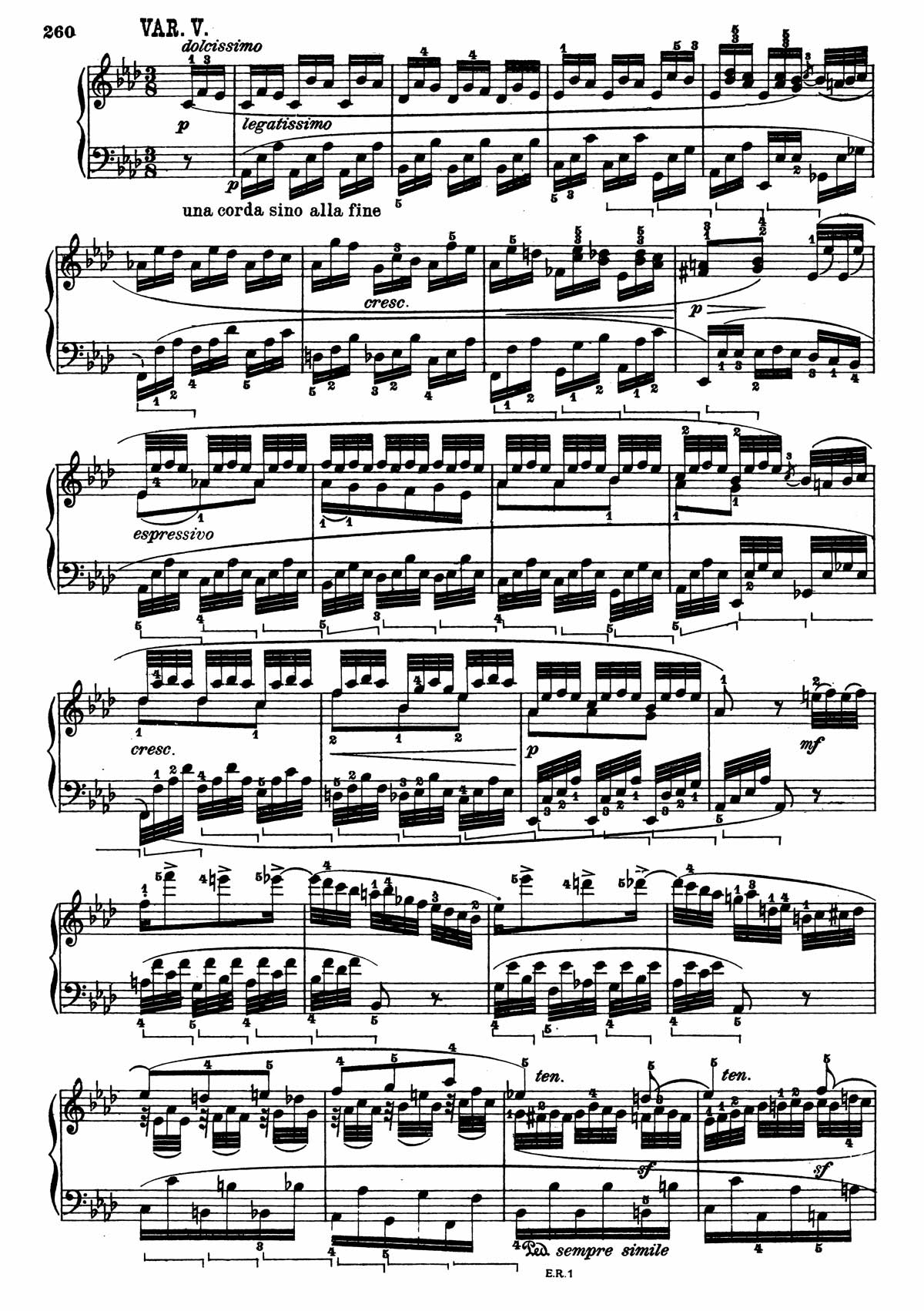 Beethoven Piano Sonata 12-7 sheet music