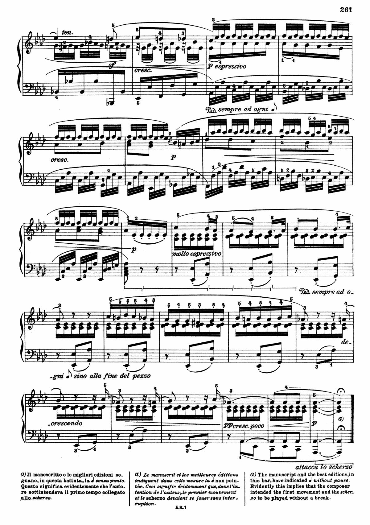 Beethoven Piano Sonata 12-8 sheet music