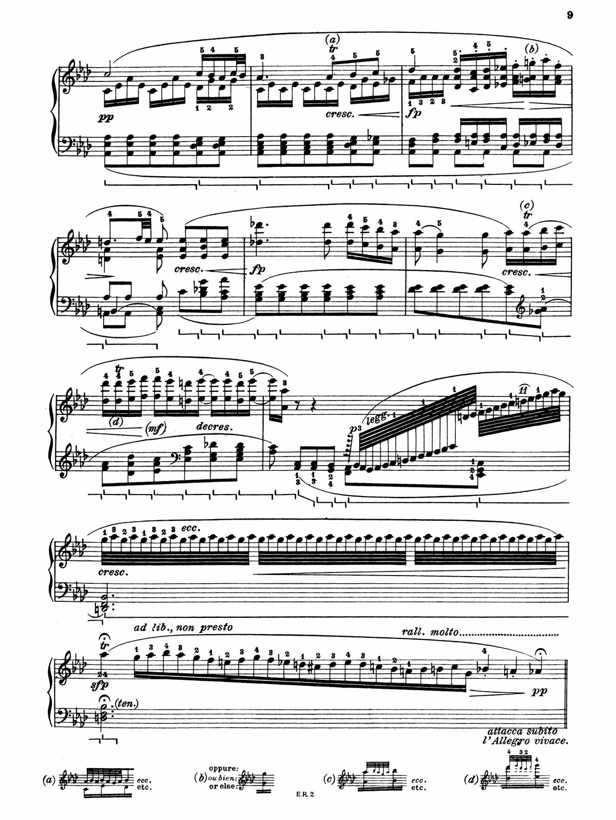Beethoven Piano Sonata 13-9 sheet music