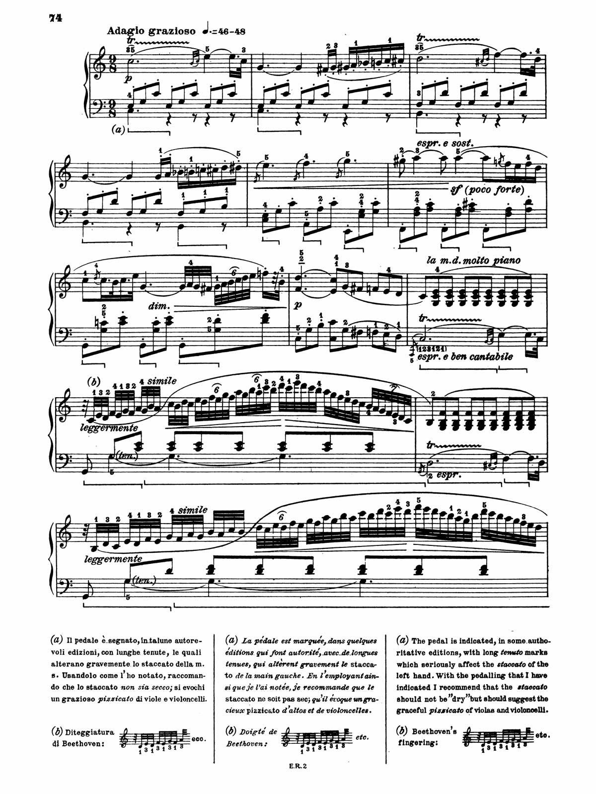 Beethoven Piano Sonata 16-11 sheet music