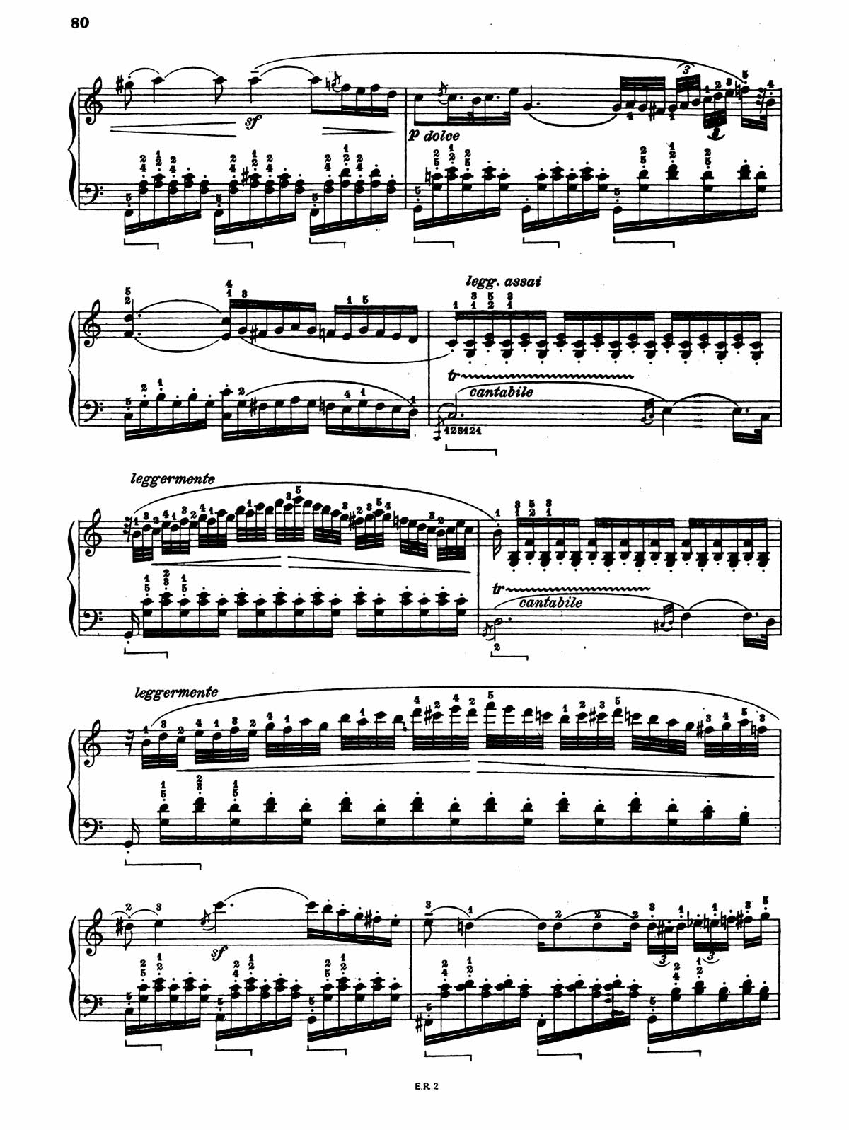 Beethoven Piano Sonata 16-17 sheet music