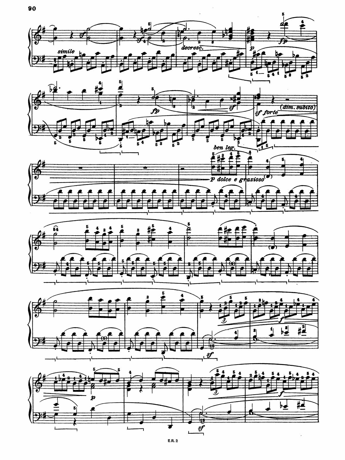 Beethoven Piano Sonata 16-27 sheet music