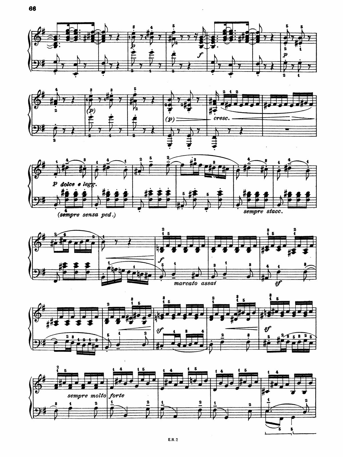 Beethoven Piano Sonata 16-3 sheet music