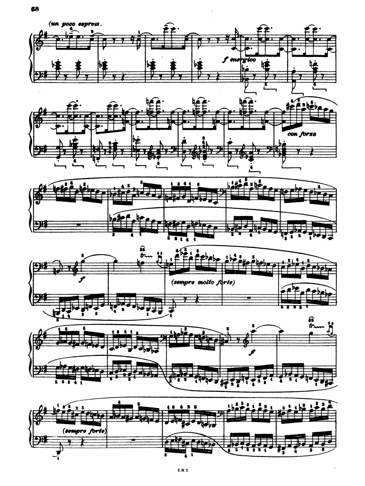 Beethoven Piano Sonata 16-5 sheet music