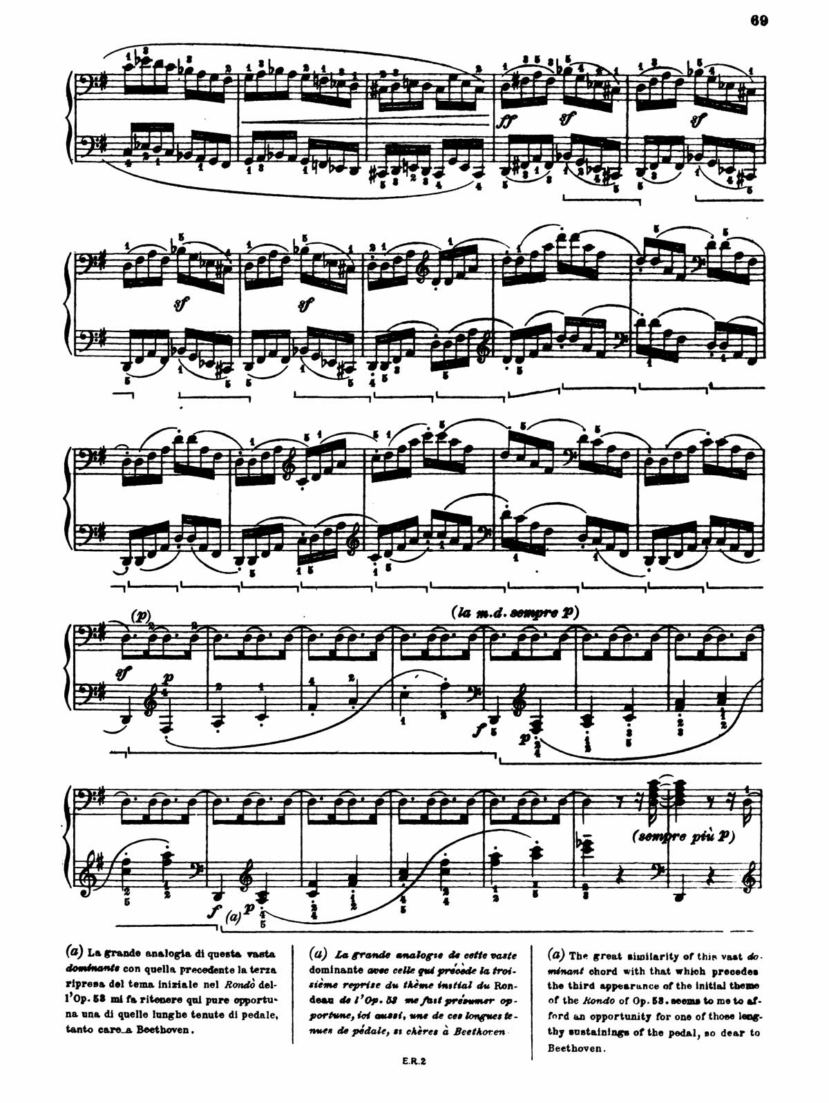Beethoven Piano Sonata 16-6 sheet music