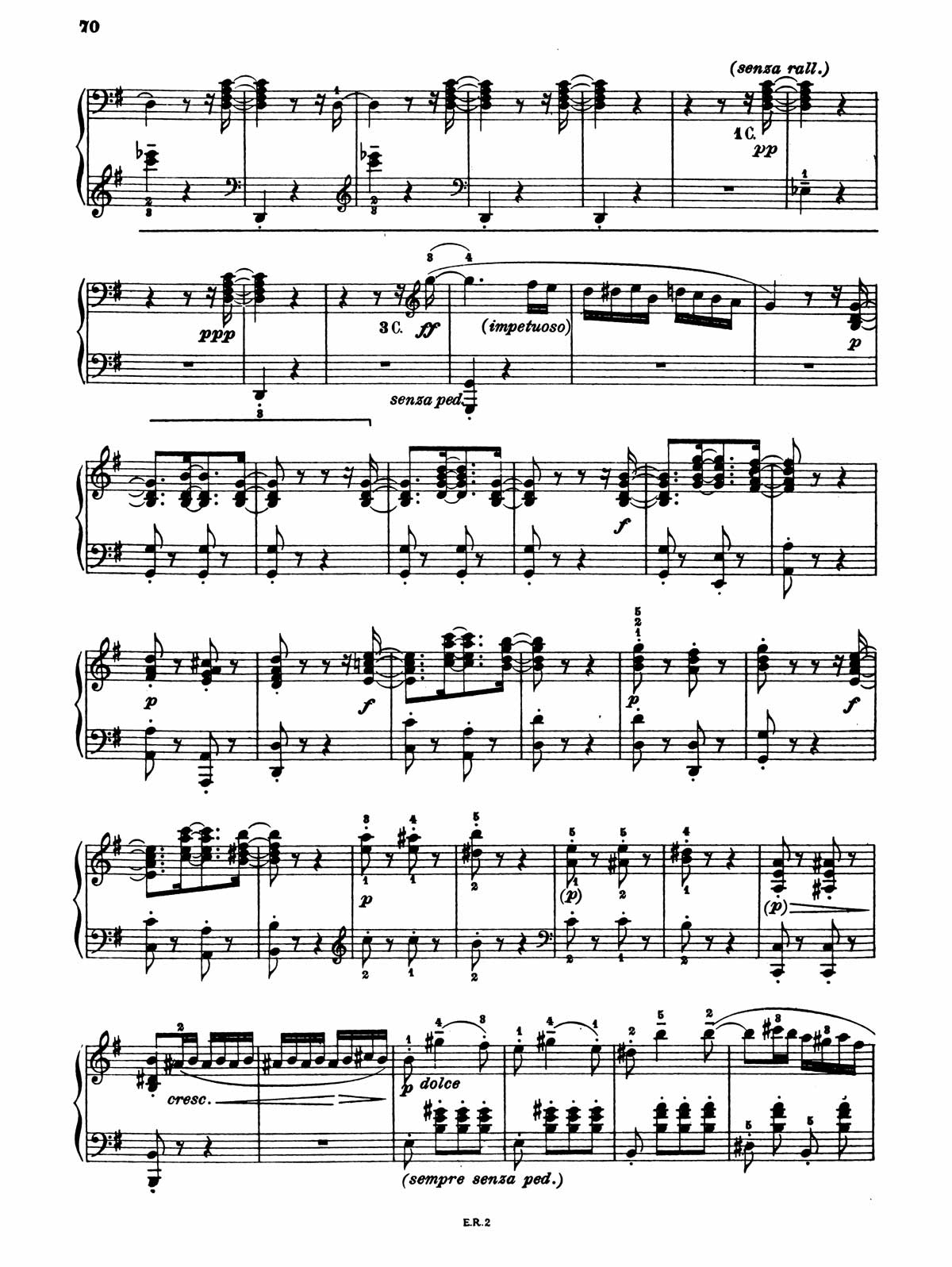 Beethoven Piano Sonata 16-7 sheet music