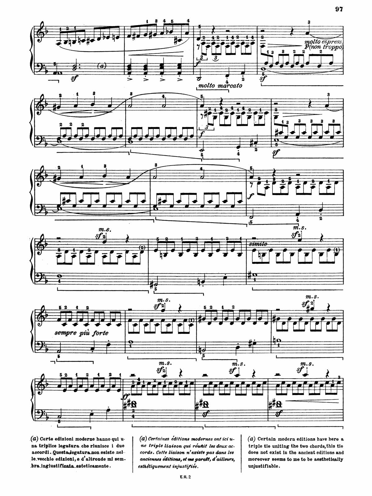 Beethoven Piano Sonata 17-2 sheet music