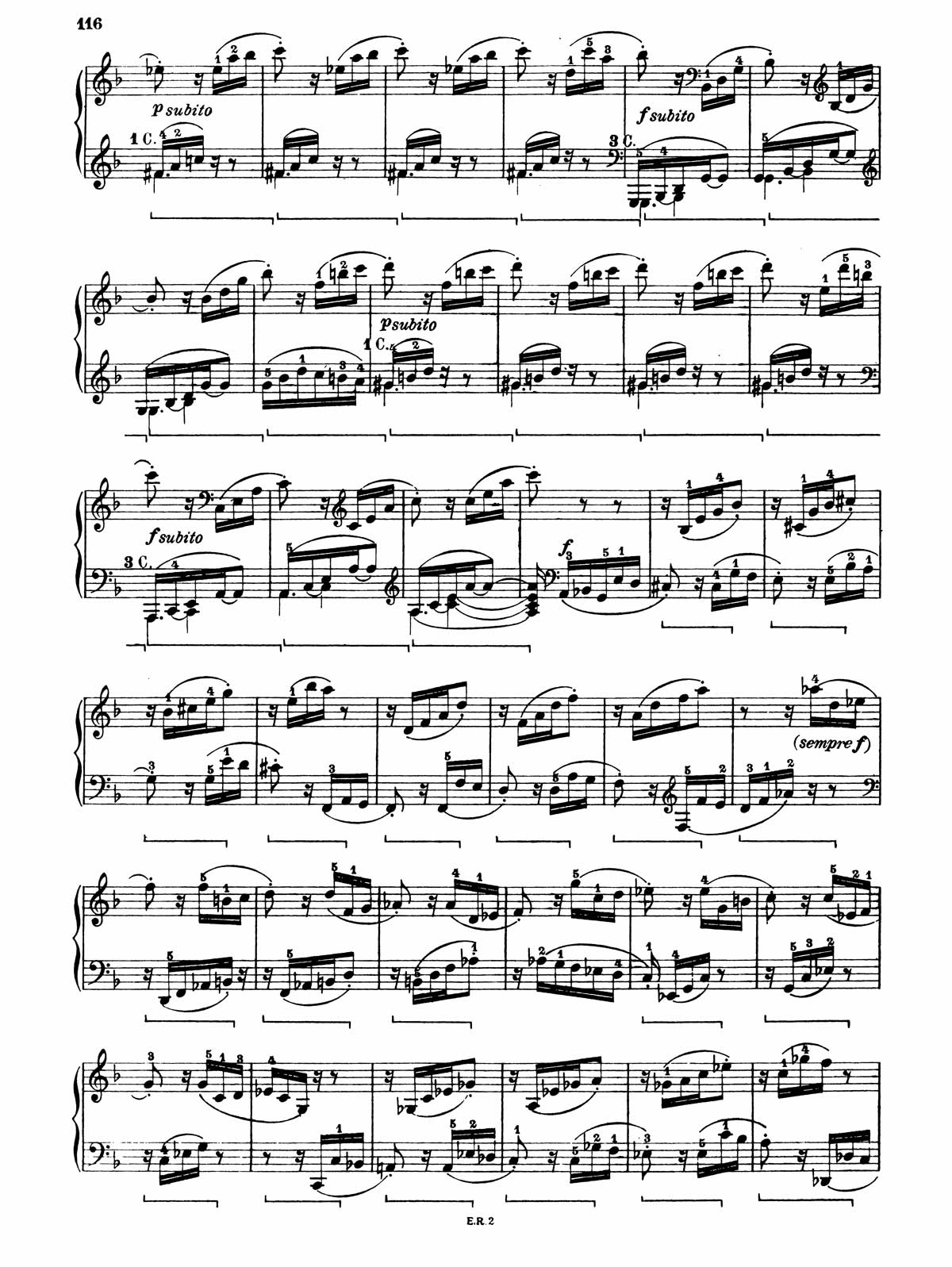 Beethoven Piano Sonata 17-21 sheet music