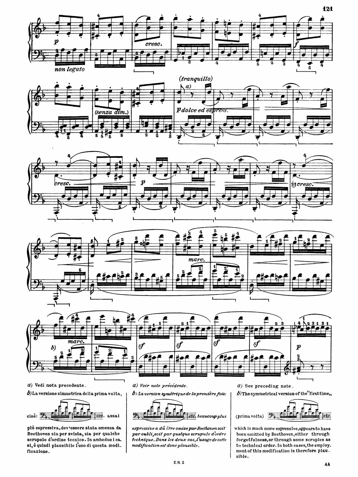 Beethoven Piano Sonata 17-26 sheet music