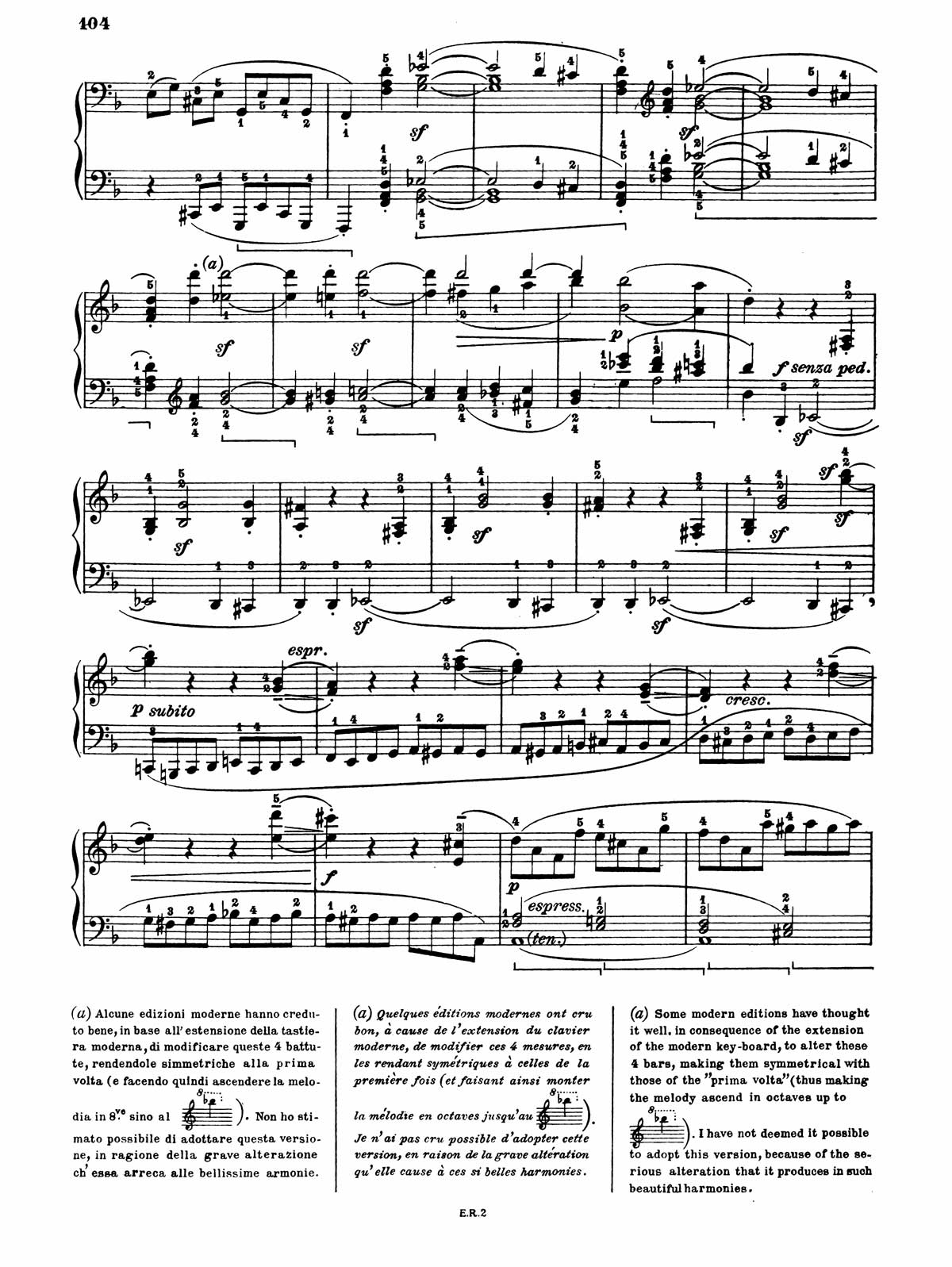 Beethoven Piano Sonata 17-9 sheet music