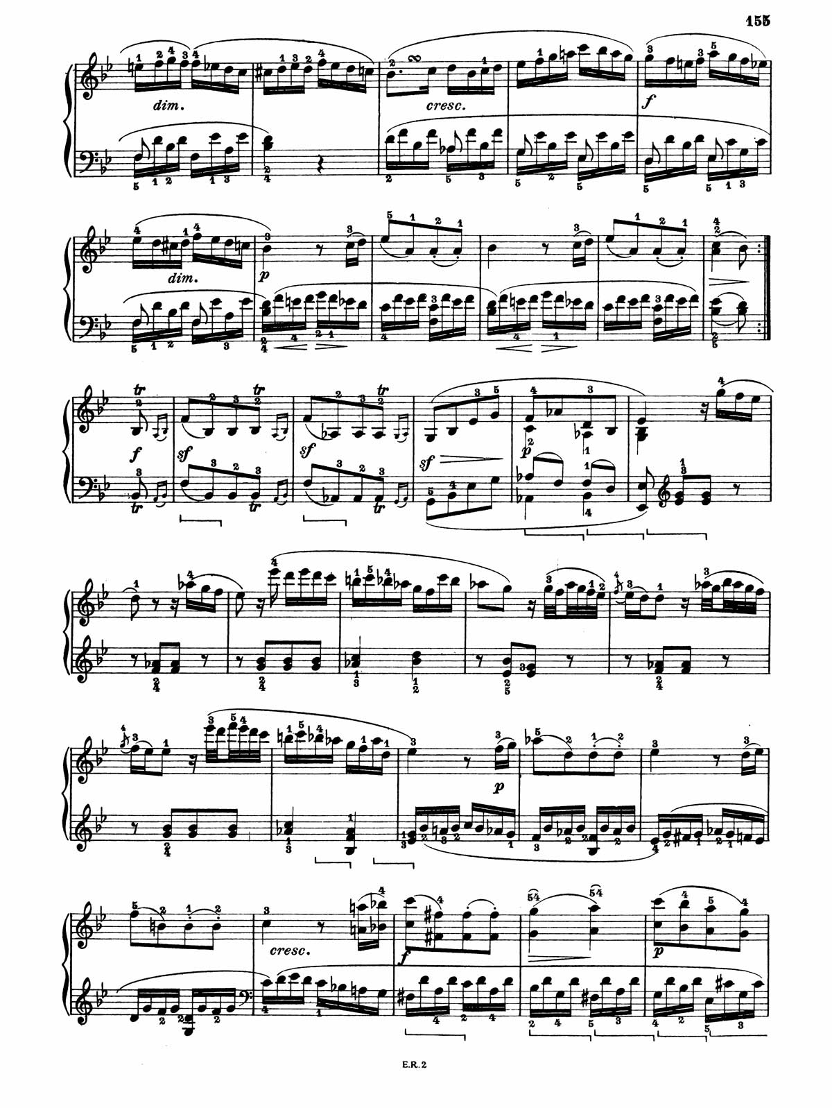 Beethoven Piano Sonata 19-2 sheet music