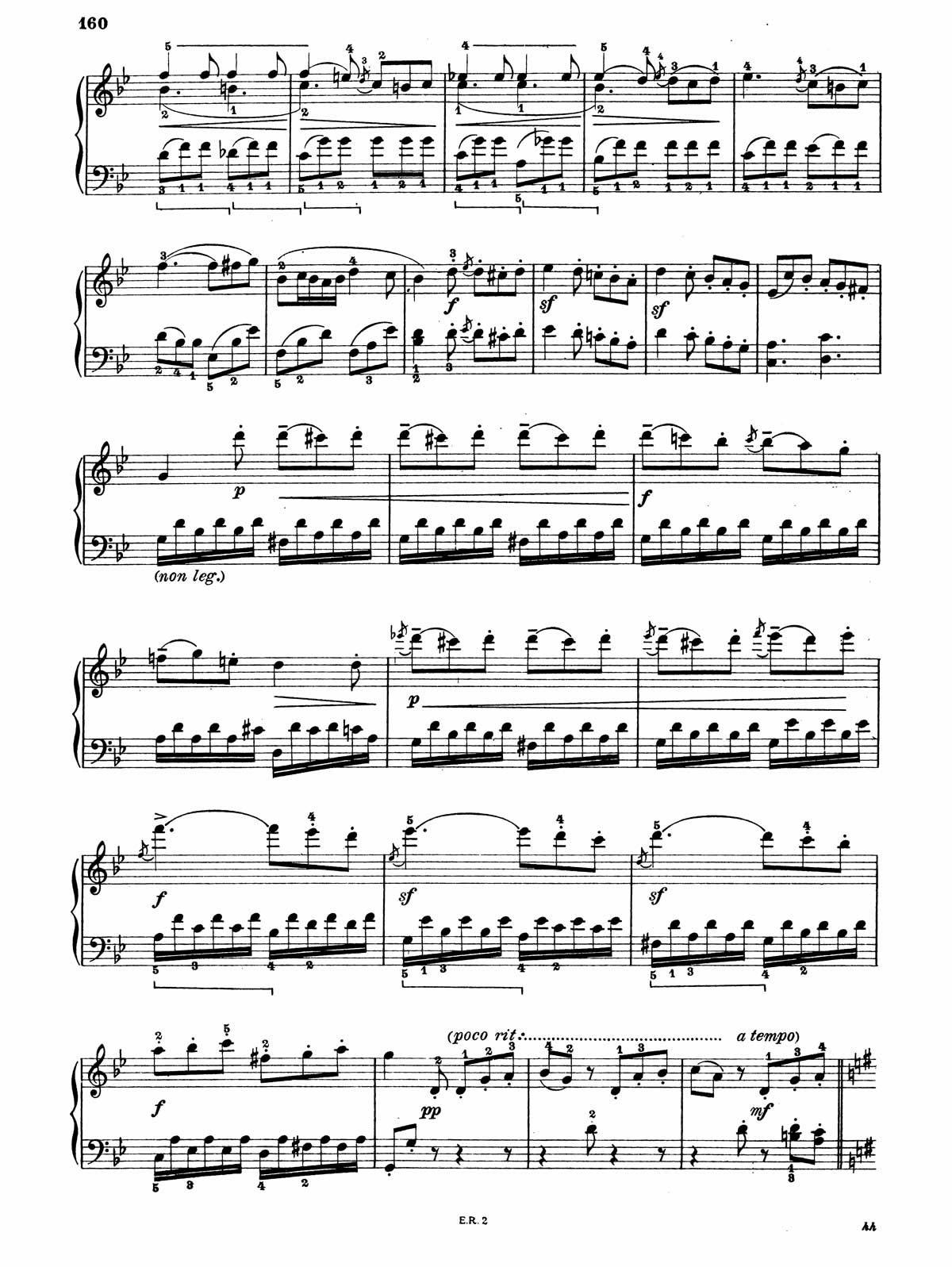Beethoven Piano Sonata 19-7 sheet music