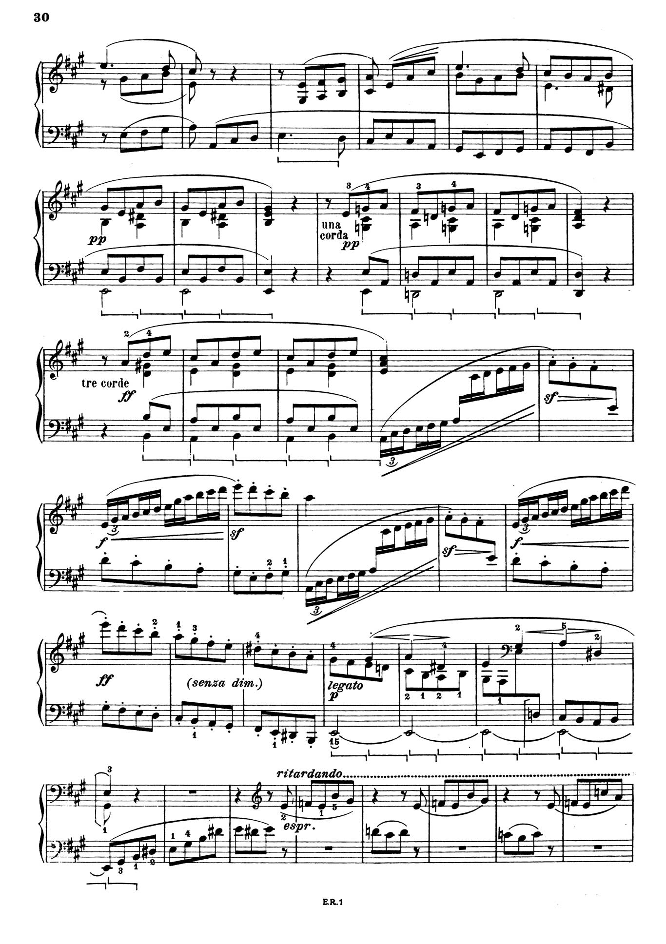 Beethoven Piano Sonata 2-9 sheet music