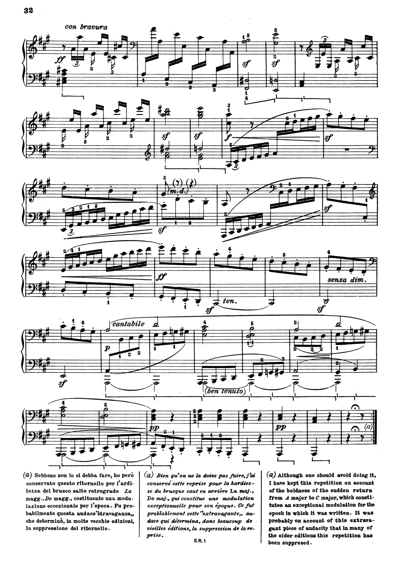 Beethoven Piano Sonata 2-11 sheet music