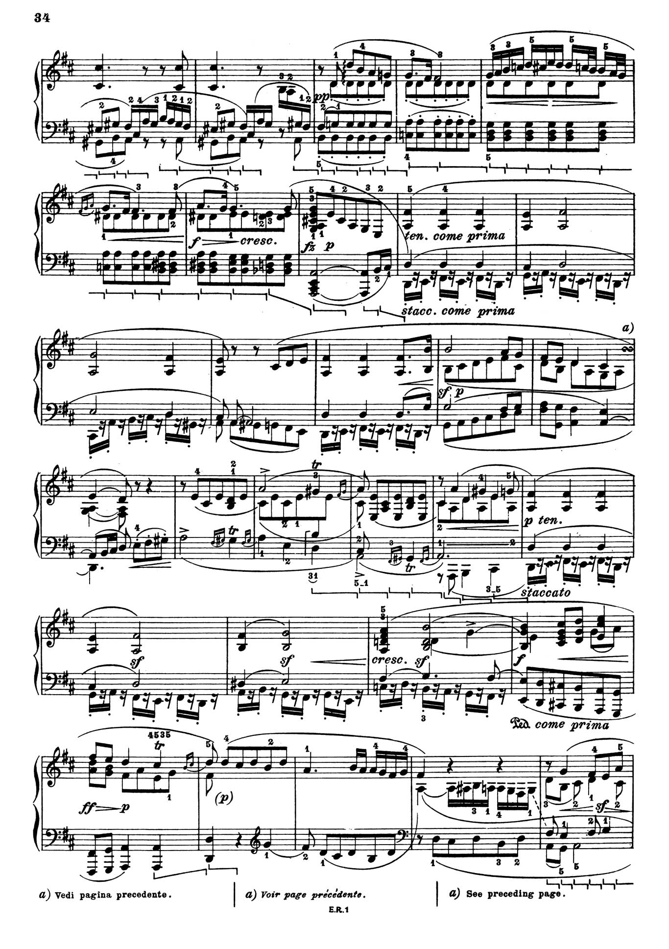 Beethoven Piano Sonata 2-13 sheet music