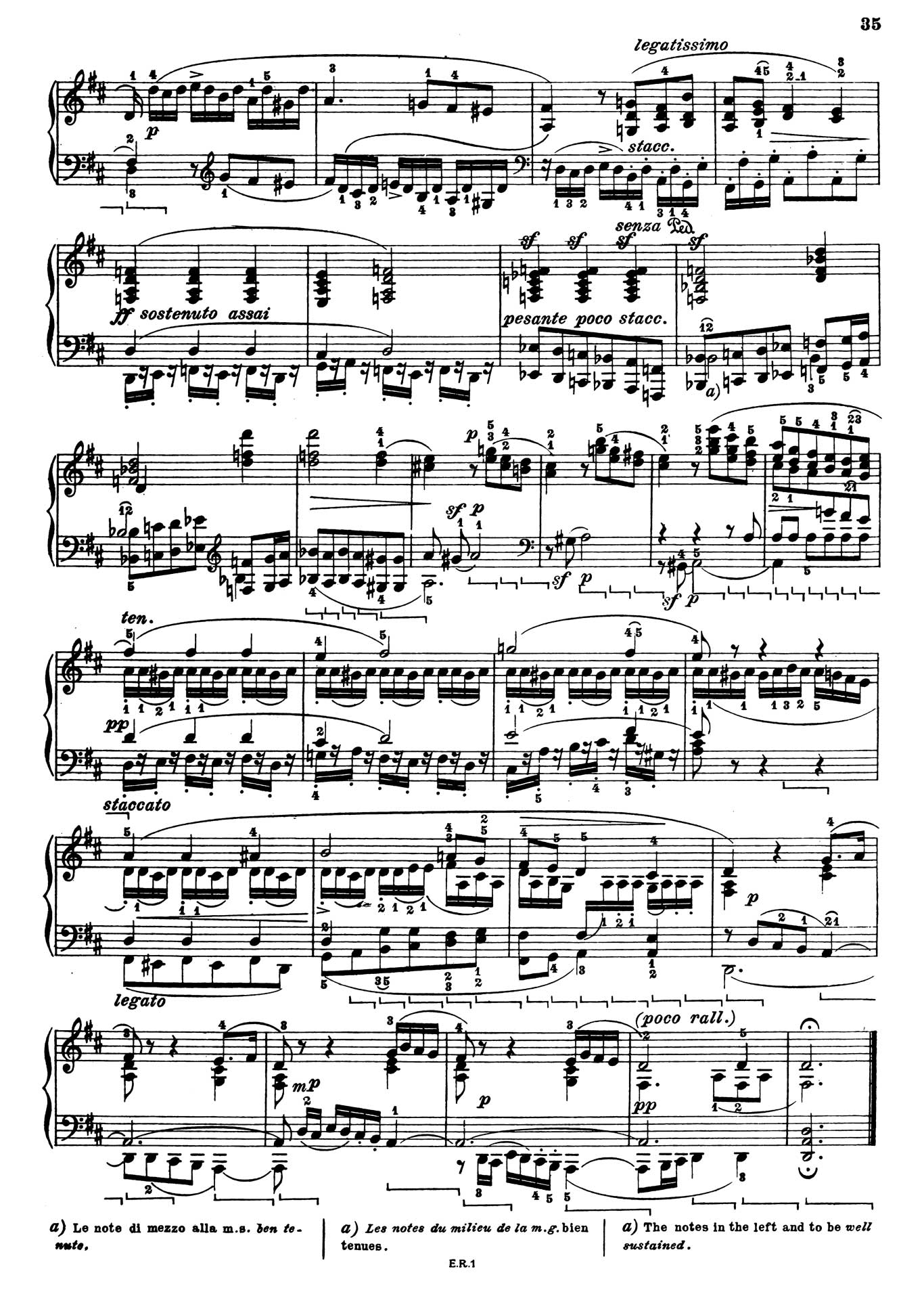 Beethoven Piano Sonata 2-14 sheet music