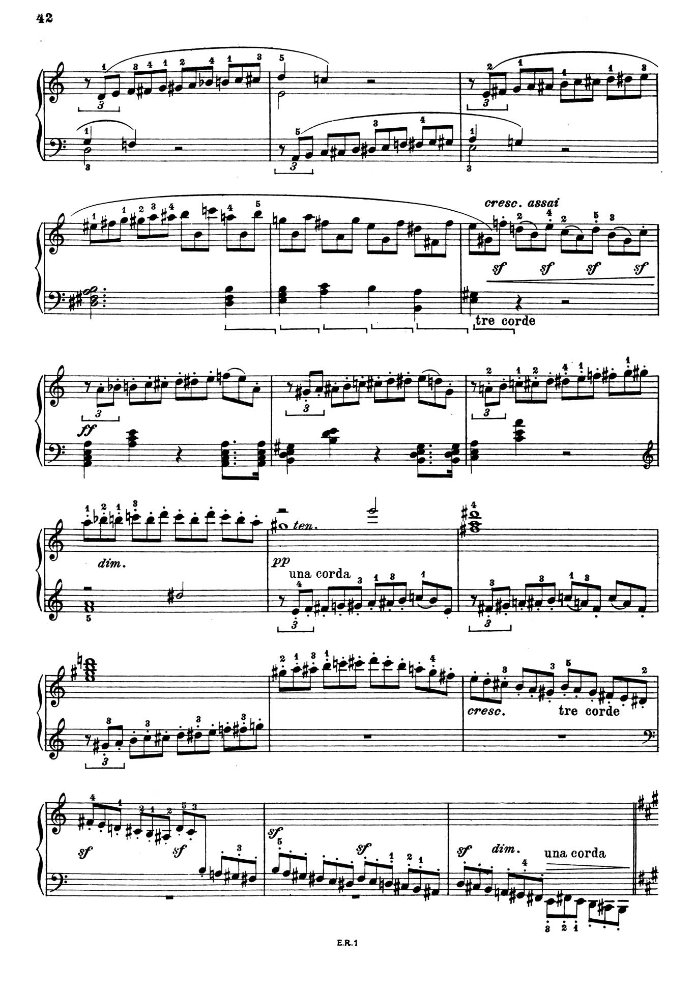 Beethoven Piano Sonata 2-21 sheet music