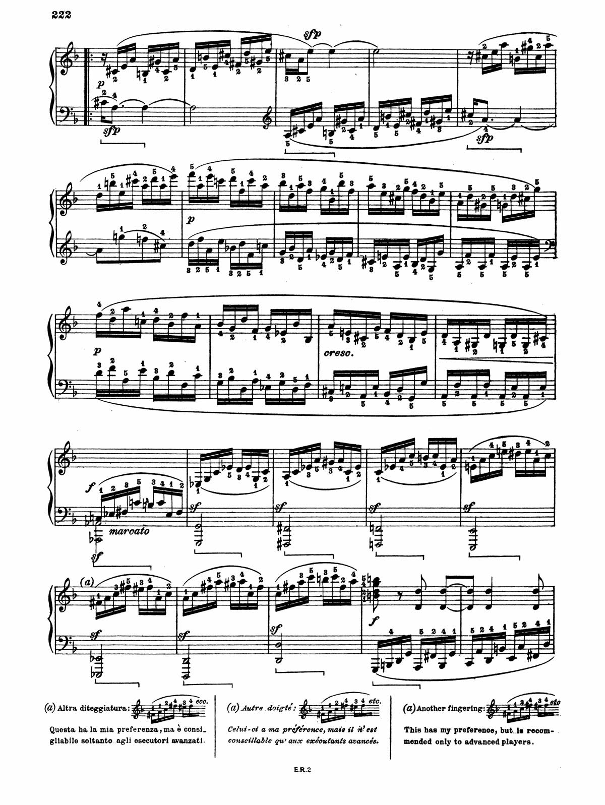Beethoven Piano Sonata 22-10 sheet music