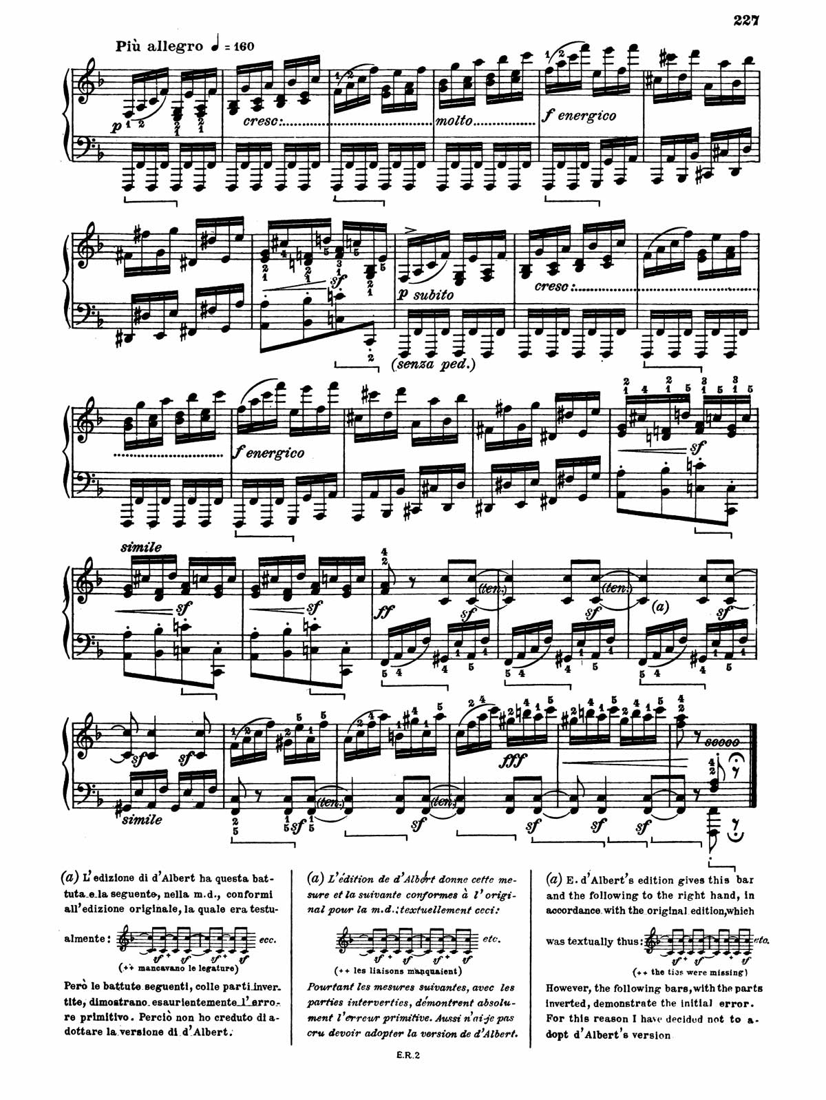 Beethoven Piano Sonata 22-15 sheet music
