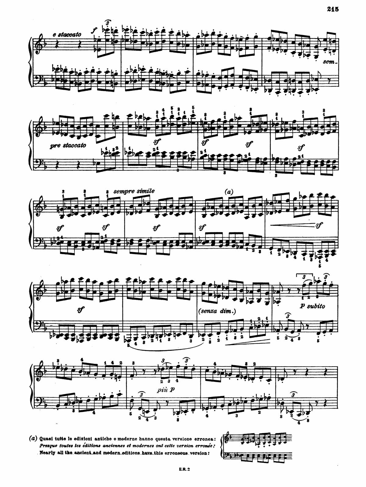 Beethoven Piano Sonata 22-3 sheet music