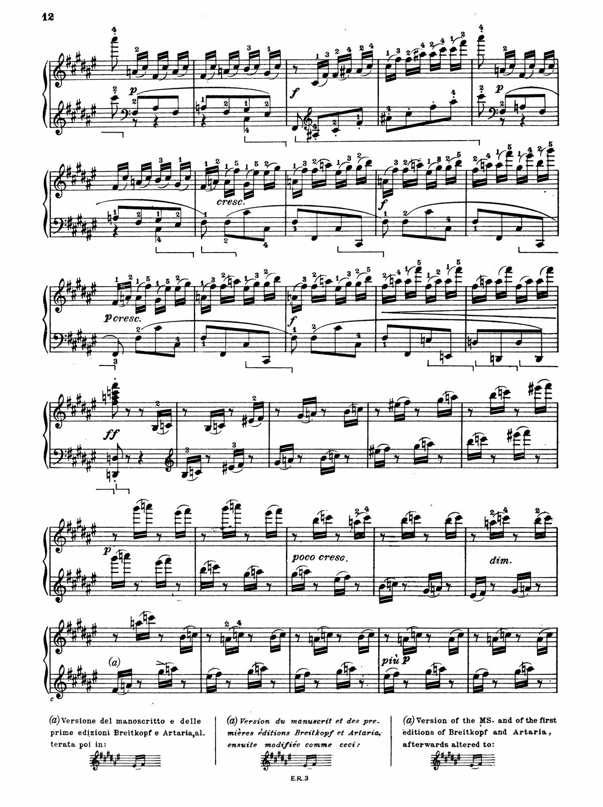 Beethoven Piano Sonata 24-12 sheet music