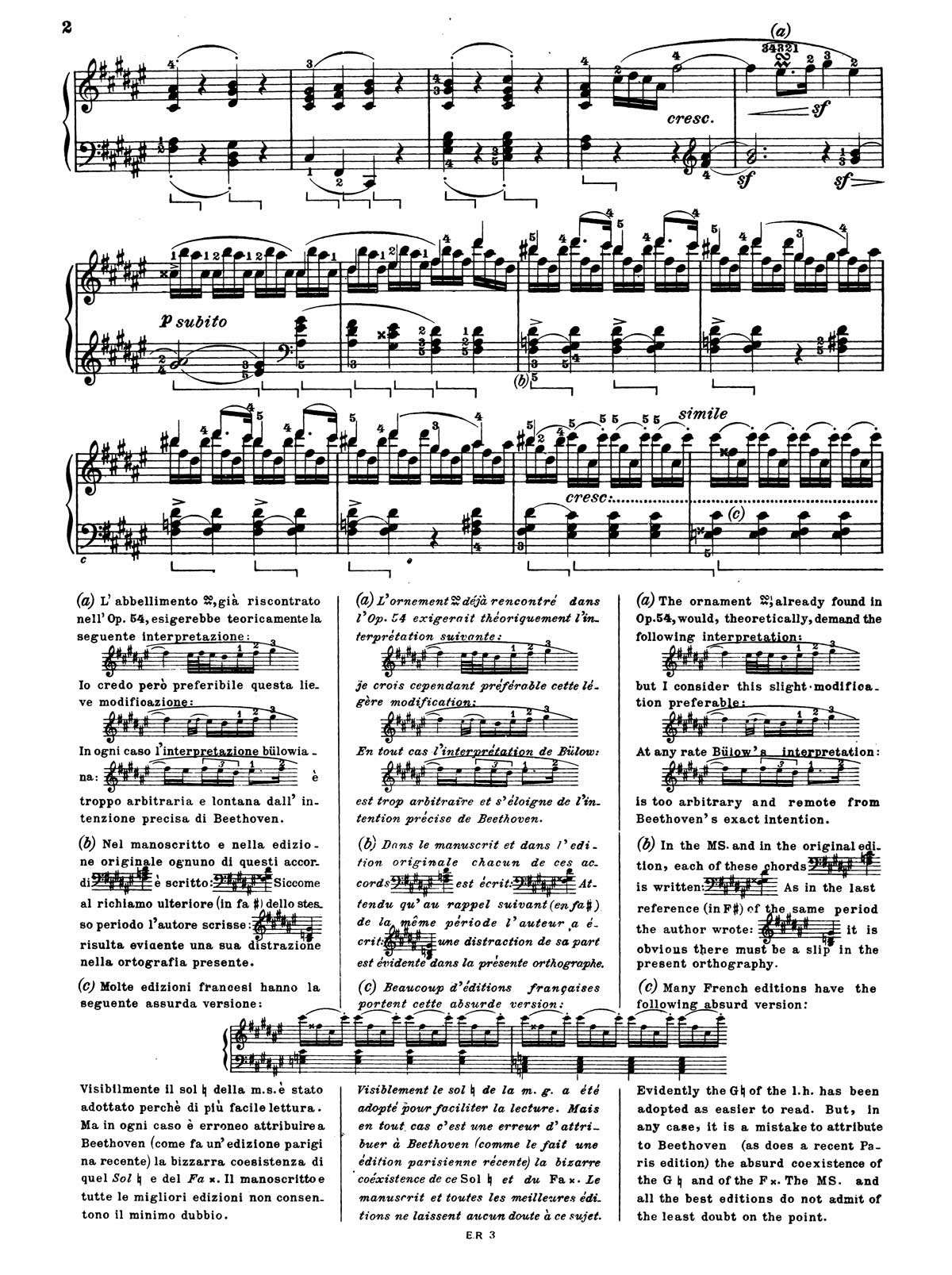 Beethoven Piano Sonata 24-2 sheet music