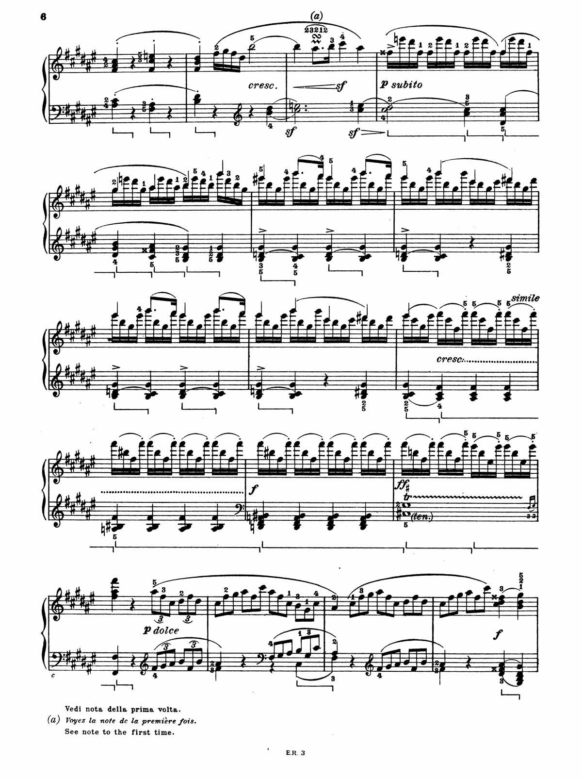Beethoven Piano Sonata 24-6 sheet music