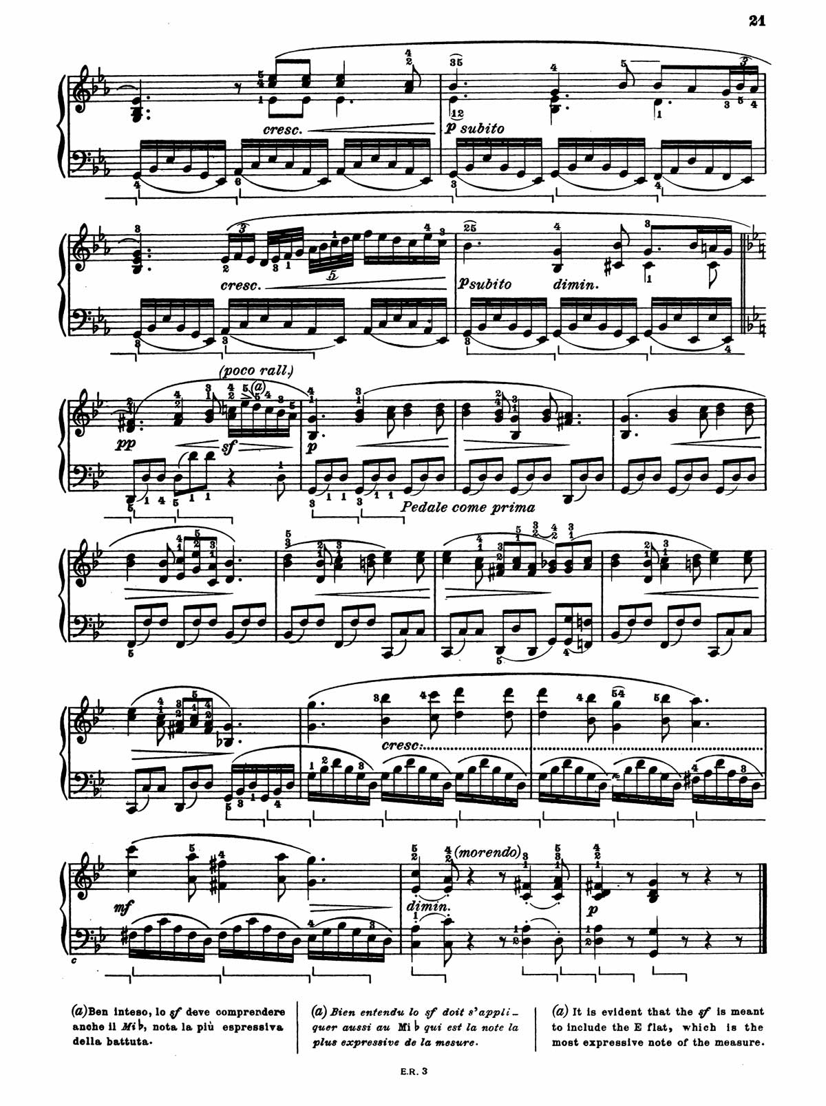 Beethoven Piano Sonata 25-8 sheet music