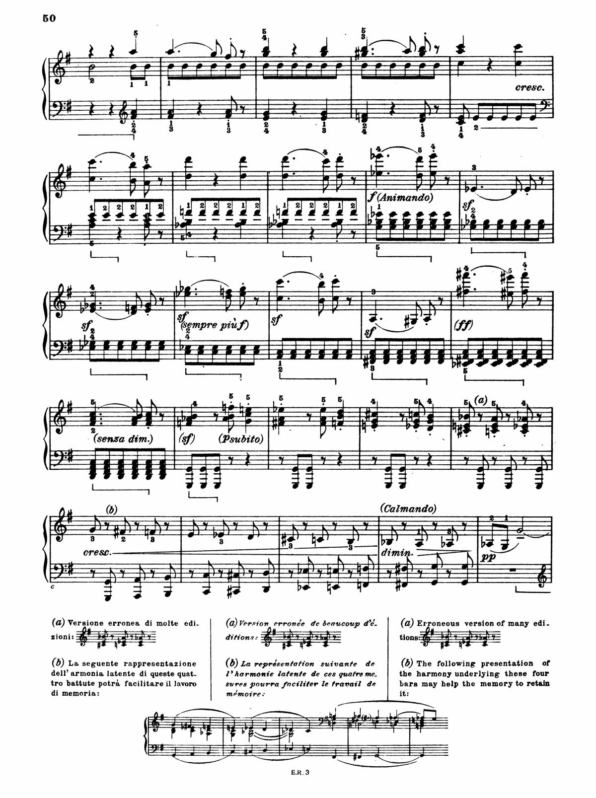 Beethoven Piano Sonata 27-4 sheet music