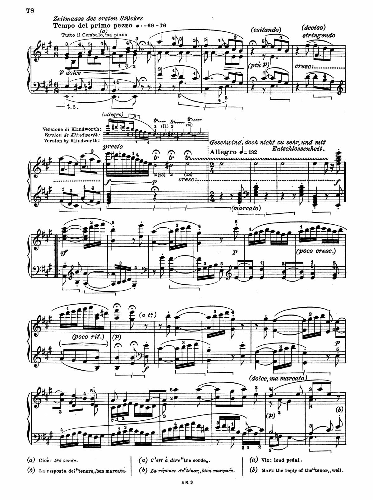 Beethoven Piano Sonata 28-13 sheet music