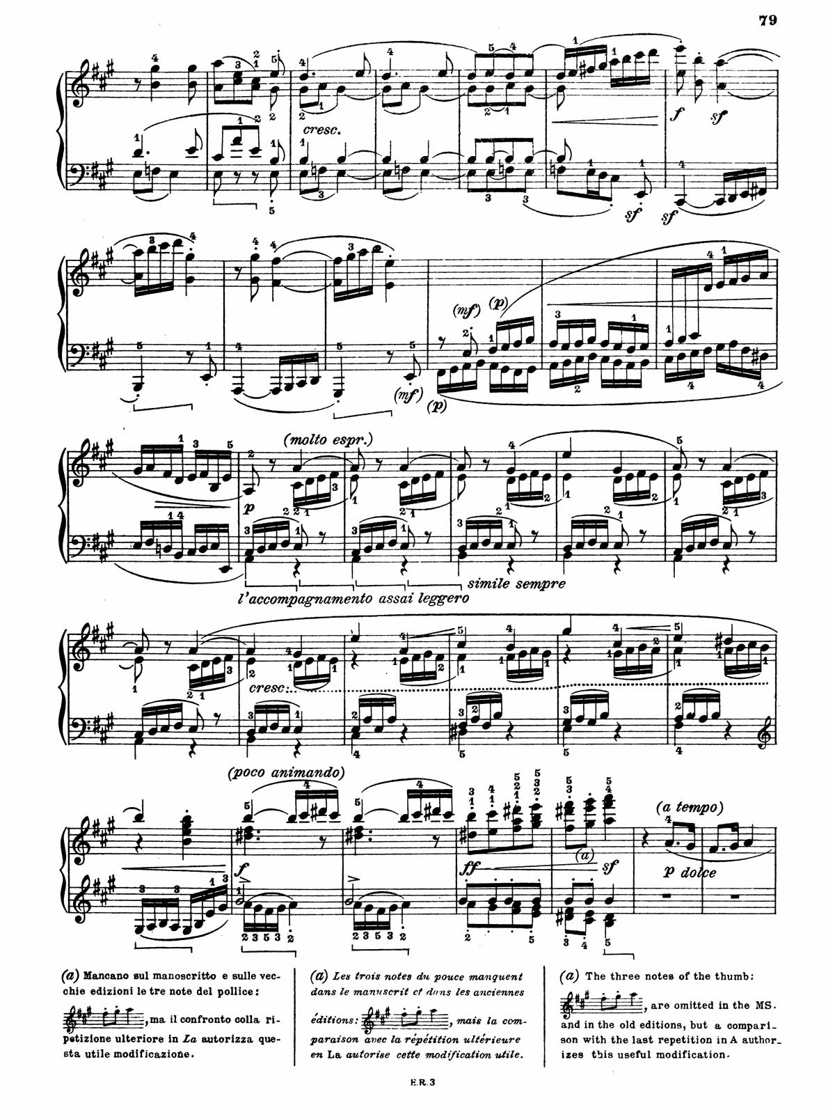 Beethoven Piano Sonata 28-14 sheet music