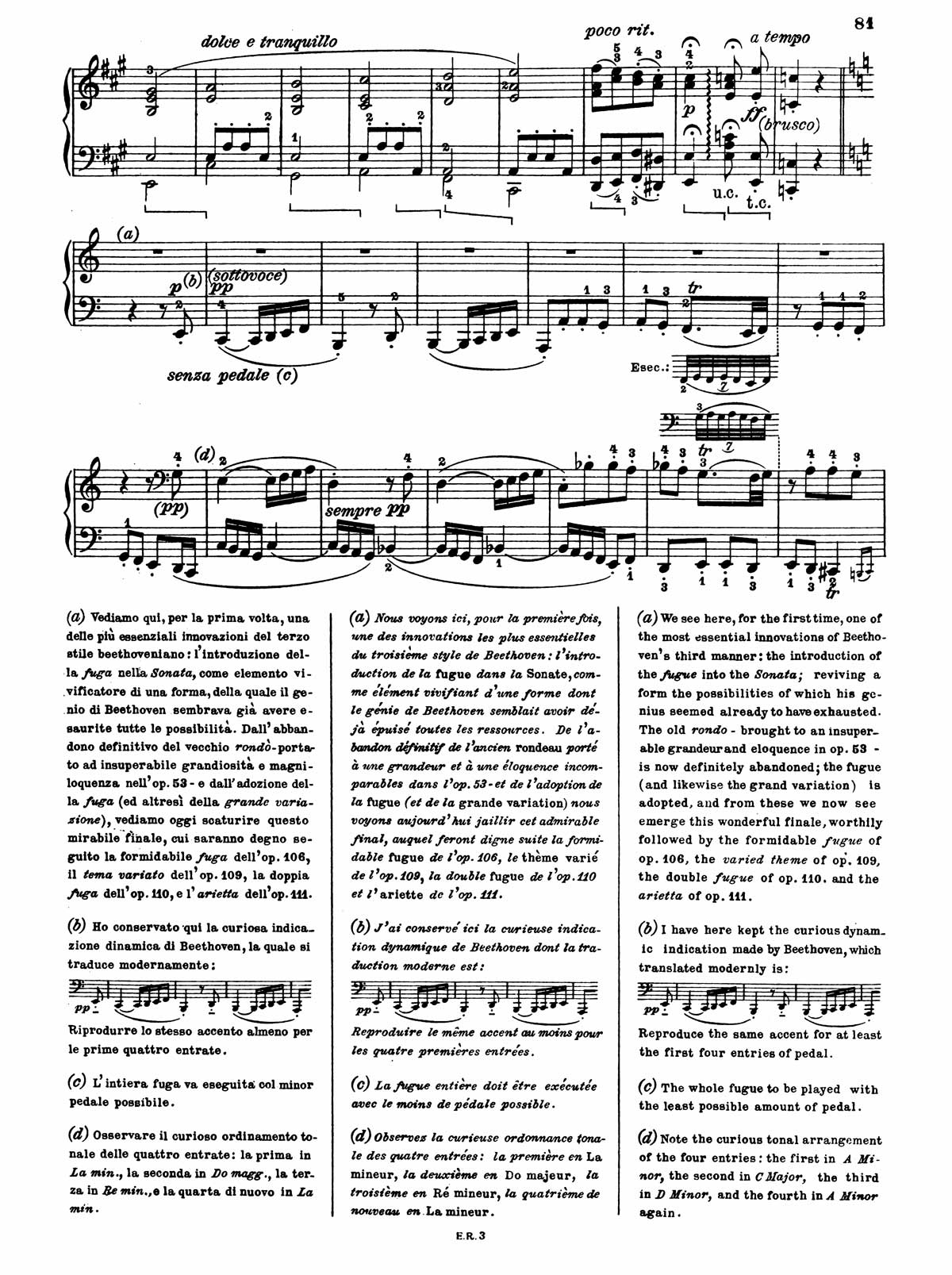 Beethoven Piano Sonata 28-16 sheet music